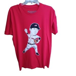 Sports Swag Baseball T-Shirt  red size L